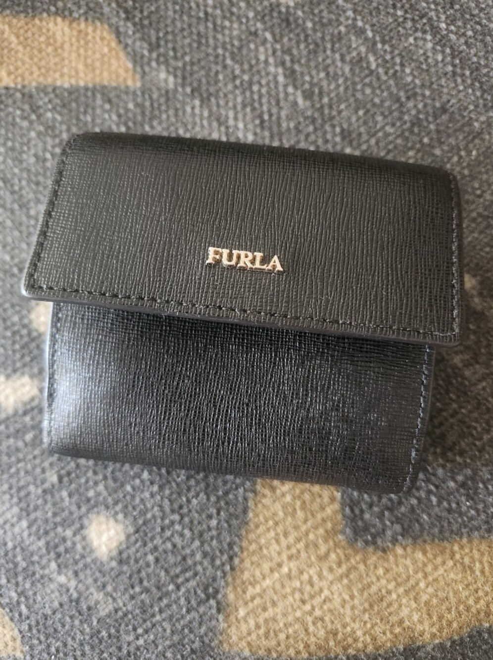 Sale🥰 Furla Saffiano Compact Trifold Wallet BNWOT - Picture 5 of 10